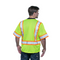 FIRSTAHL Style 1316 Hi Vis Safety Surveyor Vest, Short Sleeve