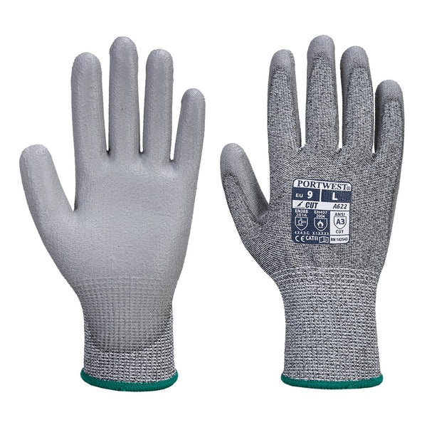 A622 - MR Cut PU Palm Glove (Pack of 5)