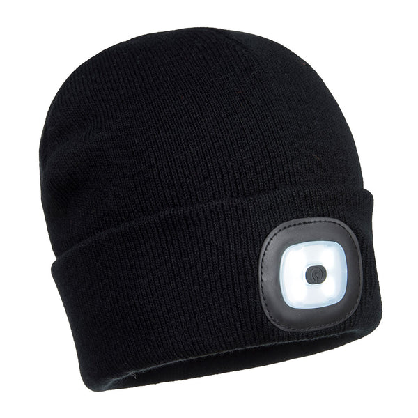 B029 - Beanie LED Head Light USB Rechargeable (Pack of 2)