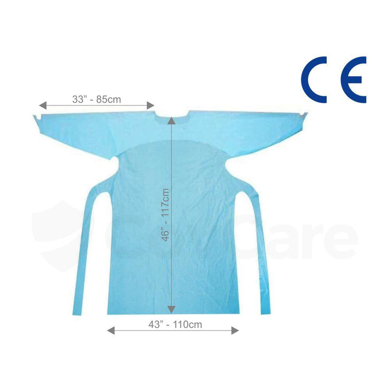 Disposable Isolation Gown Pkg/15