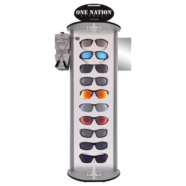 75710 ONE Nation® Display Kit (includes Display and 60 pair of Retail Ready Safety Glasses)