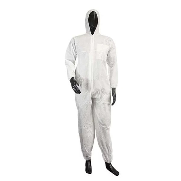 White SMS Coverall - 7358 - 1 Case