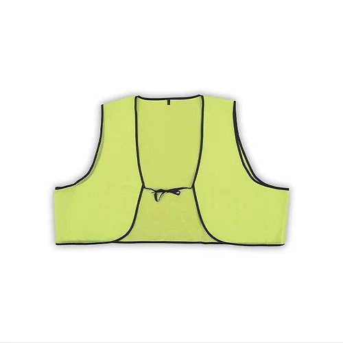 Blaze Plastic Safety Vest - 1 Dozen - W-7528