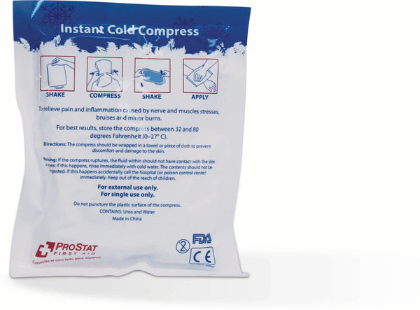 Instant Cold Pack 5" X 6" Sm Bulk (Pack of 30)