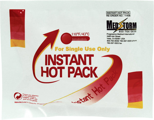 Instant Hot Pack 6" X 7" Bulk (Pack of 10)