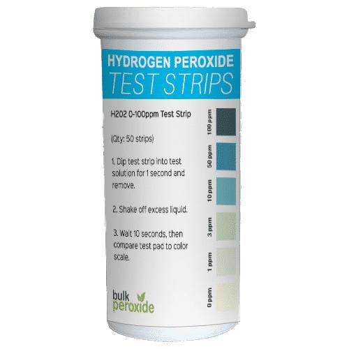 Hydrogen Peroxide Test Strips 50 strips/Package